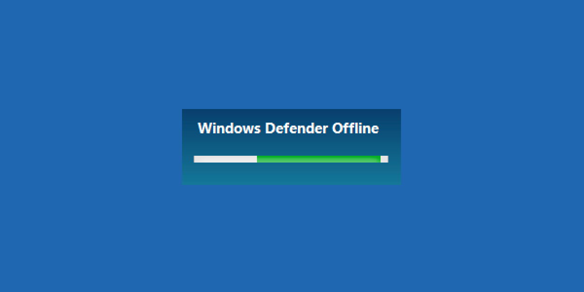 windows defender offline encrypted drive