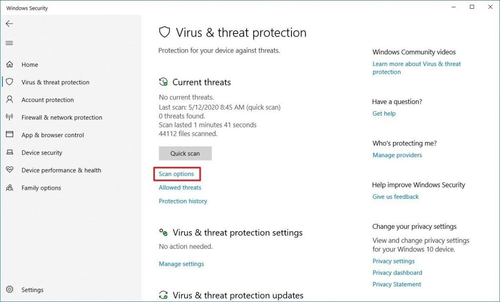 windows defender offline scan windows defender offline scan