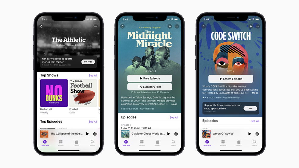Apple Podcasts Subscriptions And Channels Now Available