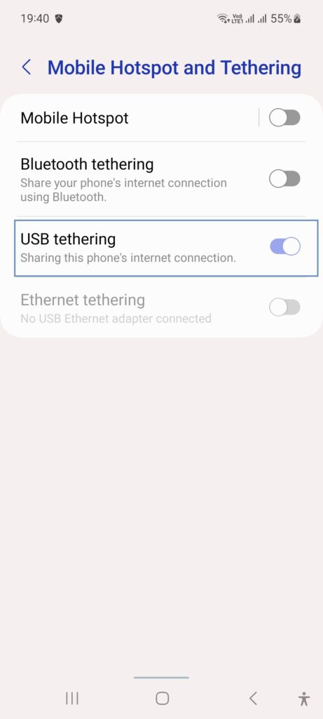 How To Connect Mobile Internet To Your PC Via Tethering
